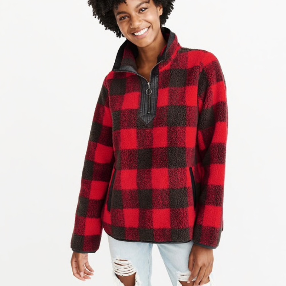 Abercrombie Sherpa Sweater - Picture 3 of 8